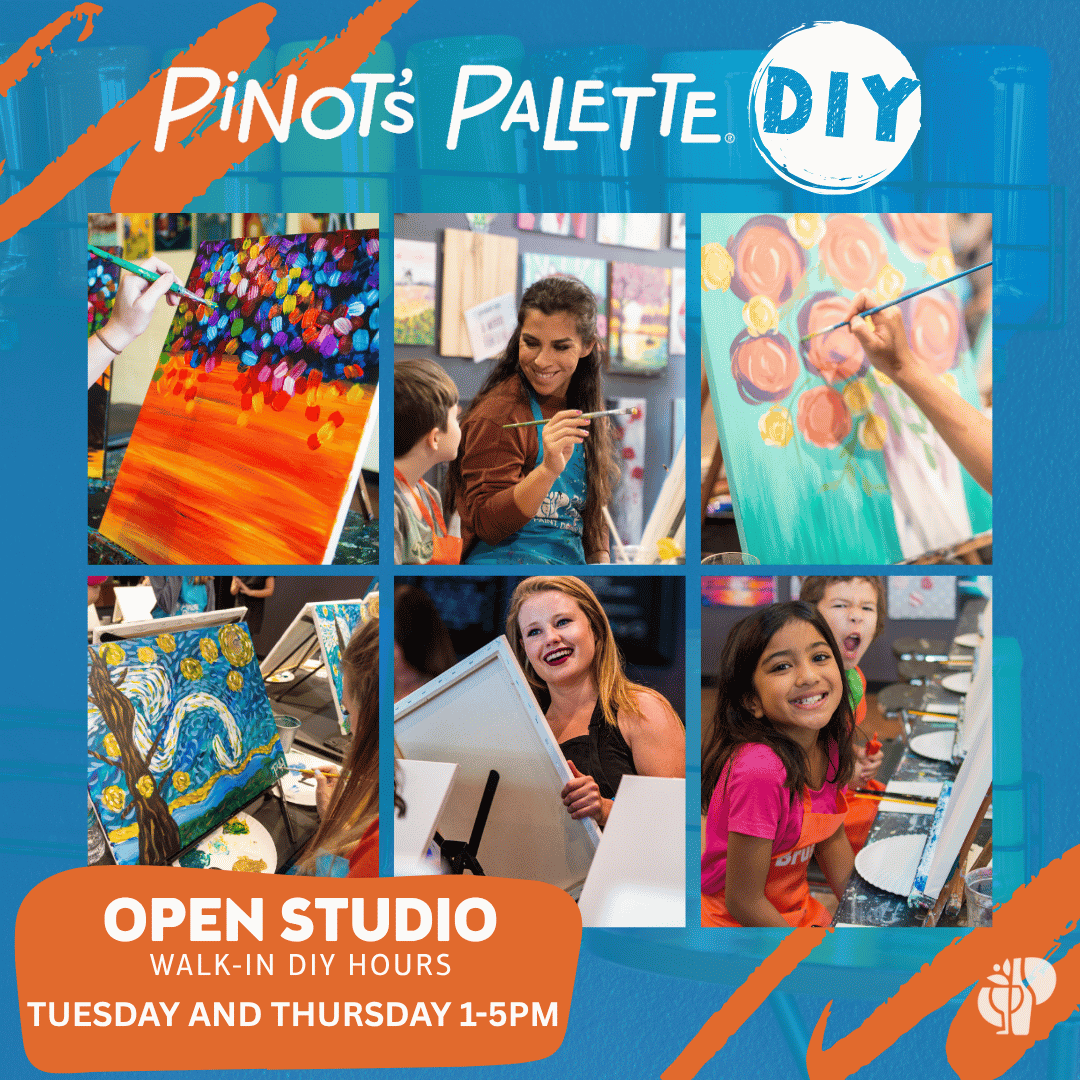 Open Studio DIY in Cincinnati: A Flexible, Creative Experience at Pinot's Palette
